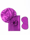 SilkSilky AU 19Momme Pure Silk Pillowcase Set Purple 003