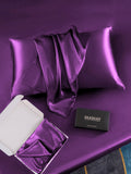 SilkSilky-AU 19Momme Pure Silk Pillowcase Purple 007