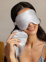 [Silver] SilkSilky-AU Sleep Mask 001