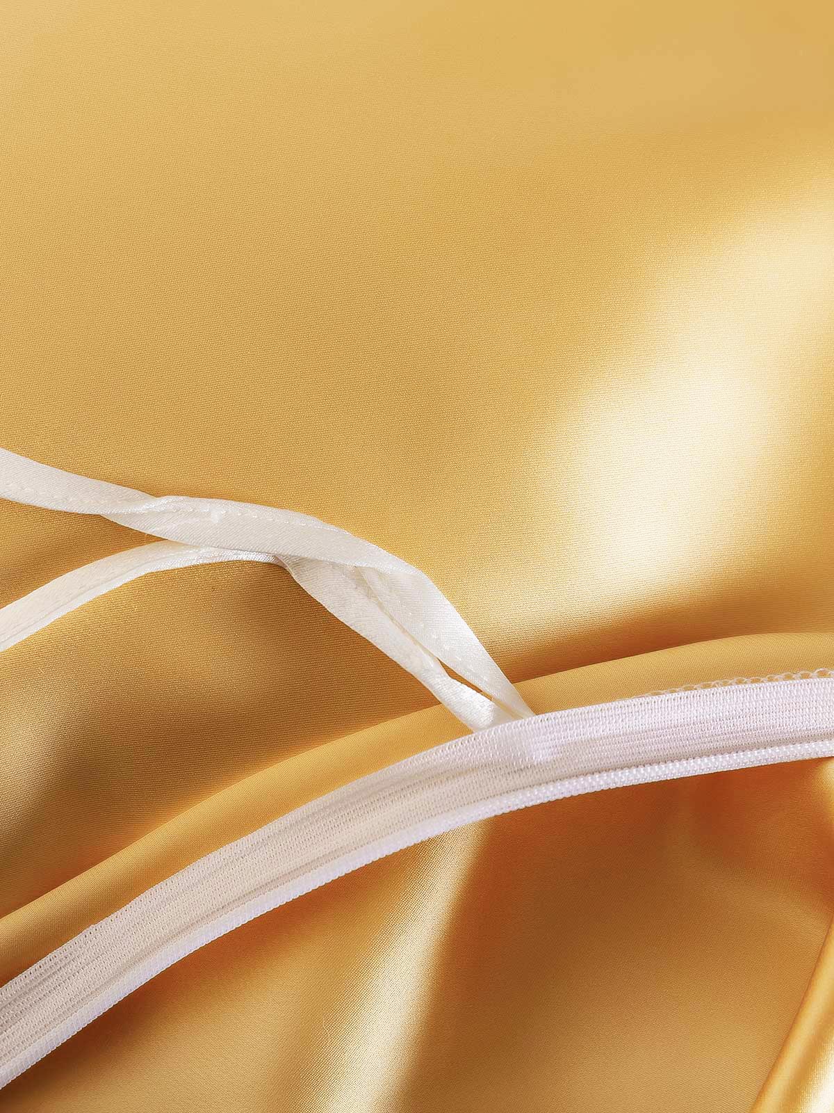 [Champagne] SilkSilky-AU 19Momme Duvet Covers 003