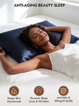 [Dark Blue] SilkSilky-AU 30Momme Pillowcase 003