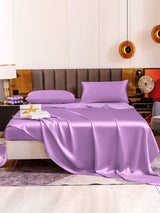 [Lavender] SilkSilky-AU 19Momme Bedding Set 006