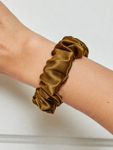 [Bronze] SilkSilky-AU Scrunchie 001
