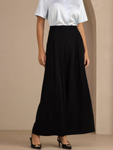 [Black] SilkSilky-AU Womens Pants 001