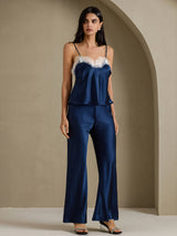 [Dark Blue] SilkSilky-AU Women's Pants 005