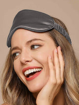 [Dark Gray] SilkSilky-AU Sleep Mask 004