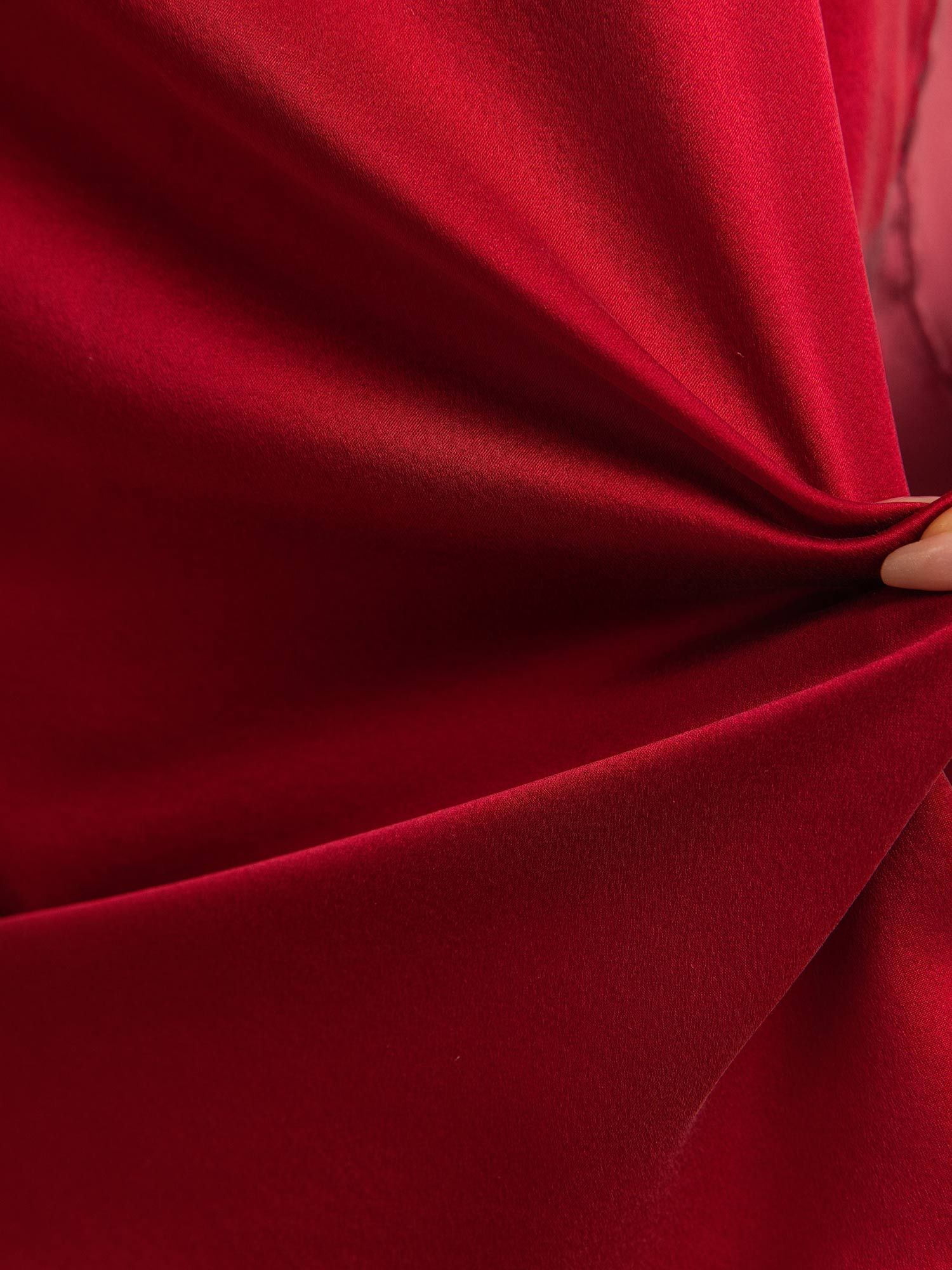 [Wine] SilkSilky-AU 19Momme Washable Silk Camisole Set 004,