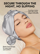 [Silver] SilkSilky-AU Sleep Cap 004
