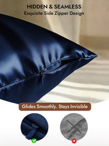 [Dark Blue] SilkSilky-AU 30Momme Pillowcase 006