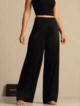 [Black] SilkSilky-AU Women's Pants 003