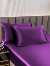 [Purple] SilkSilky-AU Pillowcase 003