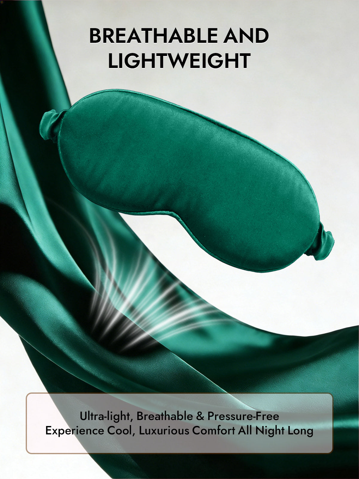 [Dark Green] SilkSilky-AU Eye Mask 005