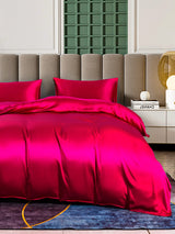 [Wine] SilkSilky-AU 25Momme Bedding Set 004