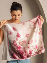 [P103] SilkSilky-AU Pure Silk Scarf 003,