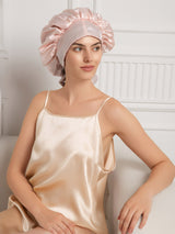 [Pale Mauve] SilkSilky-AU Sleep Cap 009