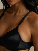 [Black] SilkSilky-AU Bra 005
