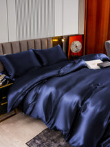 [Dark Blue] SilkSilky-AU 22Momme Bedding Set 006