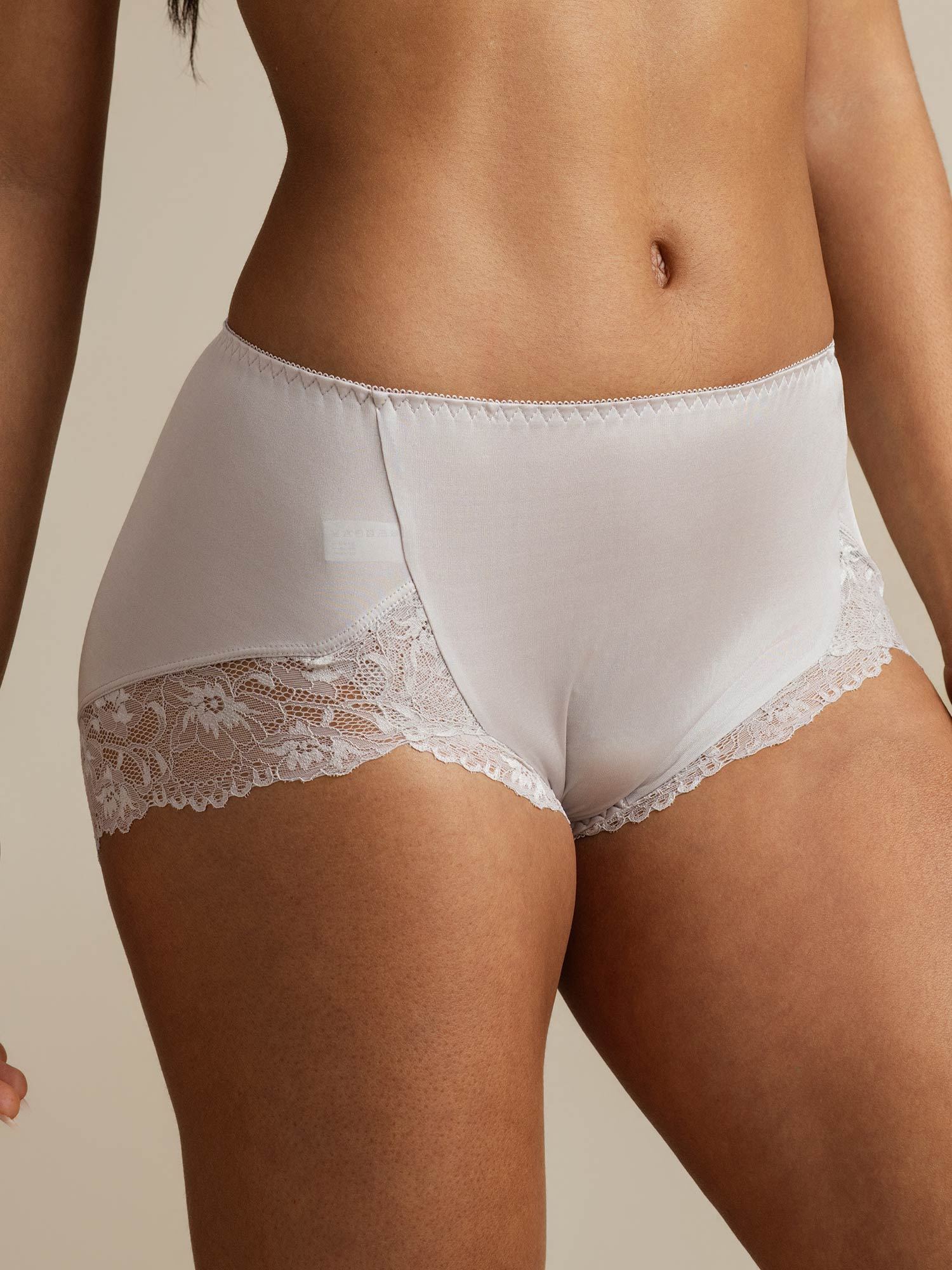 [Gray] SilkSilky-AU Pure Silk Panty 001,