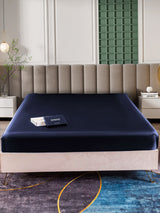 [Dark Blue] SilkSilky-AU 25Momme Sheet 002