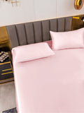 SilkSilky AU 19Momme Pure Silk Bedding Set Pink 003