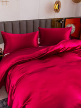 [Wine] SilkSilky-AU 19Momme Bedding Set 003