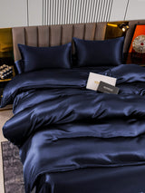 [Dark Blue] SilkSilky-AU 22Momme Bedding Set 004
