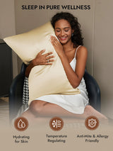 [Ivory] SilkSilky-AU 30Momme Pillowcase 005