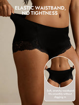[Black] SilkSilky-AU 100% Silk Jersey Panty 006