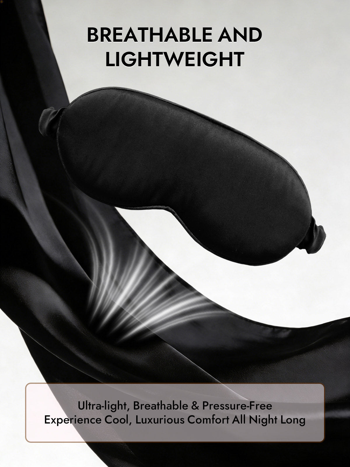 [Black] SilkSilky-AU Eye Mask 005