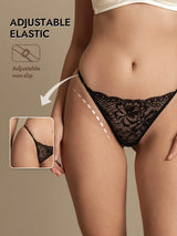 [Black] SilkSilky-AU Panty 005