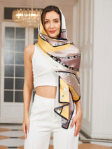 [P029] SilkSilky-AU Pure Silk Scarf 002,