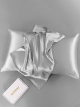 [Silver] SilkSilky-AU 22Momme Pure Silk Pillowcase 004
