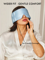 [Light Blue] SilkSilky-AU Sleep Mask 005