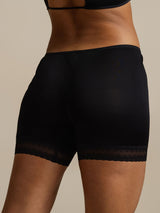 [Black] SilkSilky-AU Pure Silk Panty 005,