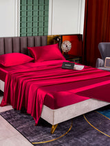 [Wine] SilkSilky-AU 25Momme Bedding Set 005
