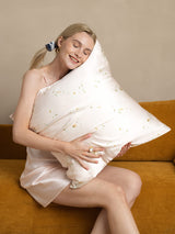 [Snowbud Lily] SilkSilky-AU 19Momme Pure Silk Pillowcase 010