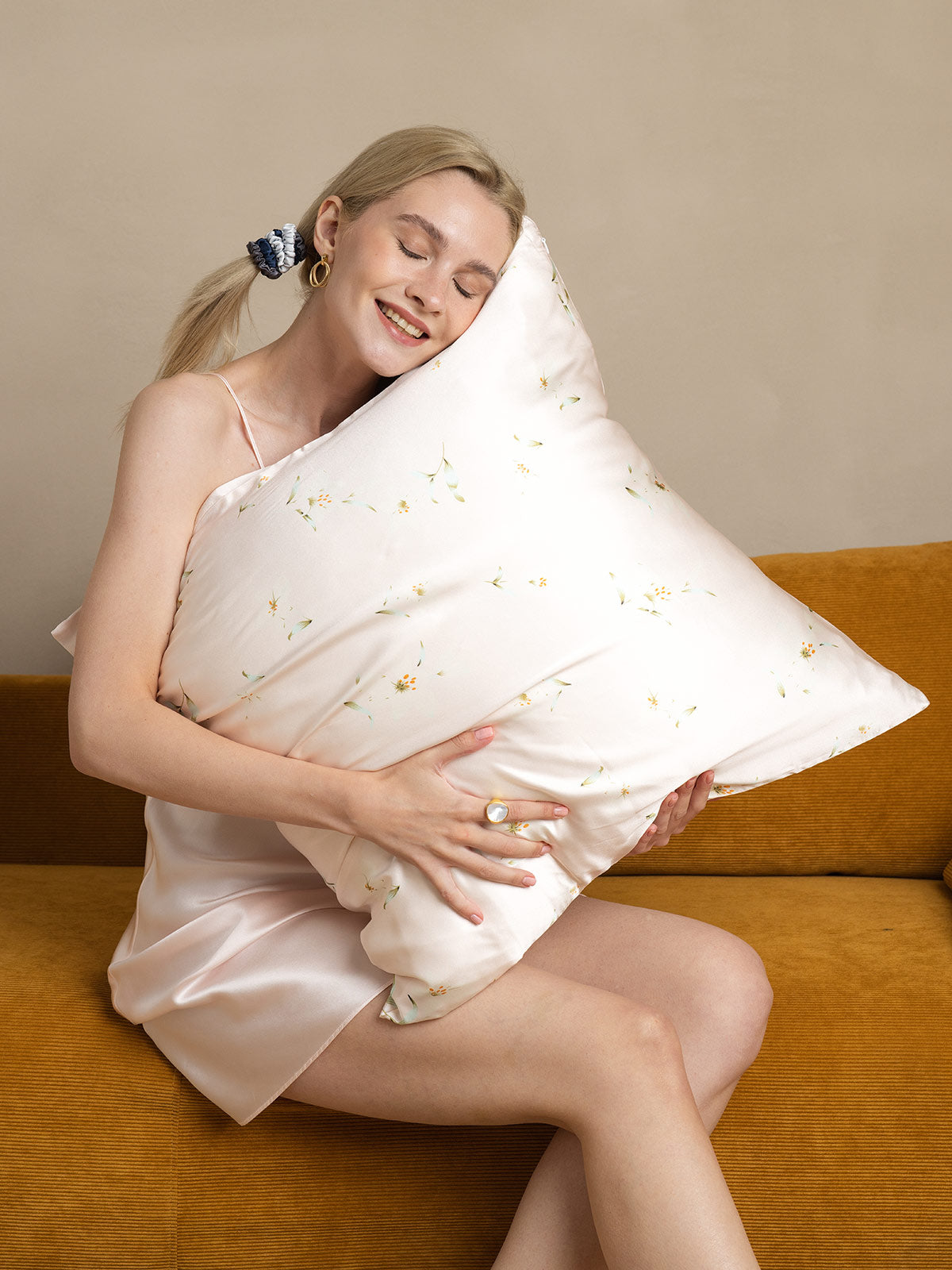 [Snowbud Lily] SilkSilky-AU 19Momme Pure Silk Pillowcase 010