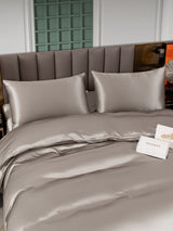 [Gray] SilkSilky-AU 25Momme Bedding Set 006