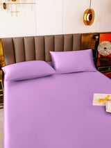 [Lavender] SilkSilky-AU 19Momme Bedding Set 005