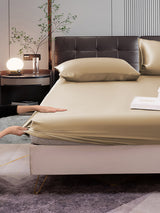 [Beige] SilkSilky-AU 22Momme Bedding Set 006