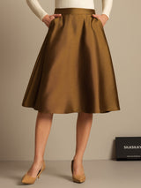 [Bronze] SilkSilky-AU Skirt 001