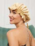 SilkSilky AU Pure Silk Sleep Cap Champagne 002