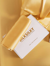 [Champagne] SilkSilky-AU 19Momme Pure Silk Pillowcase 006