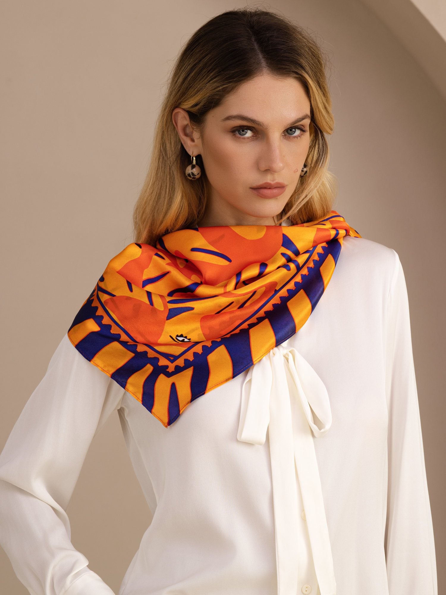 [Orange Dog] SilkSilky-AU Scarf 002
