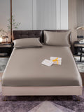 SilkSilky AU 22Momme Pure Silk Bedding Set Gray 001