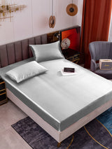 [Silver] SilkSilky-AU 19Momme Bedding Set 001