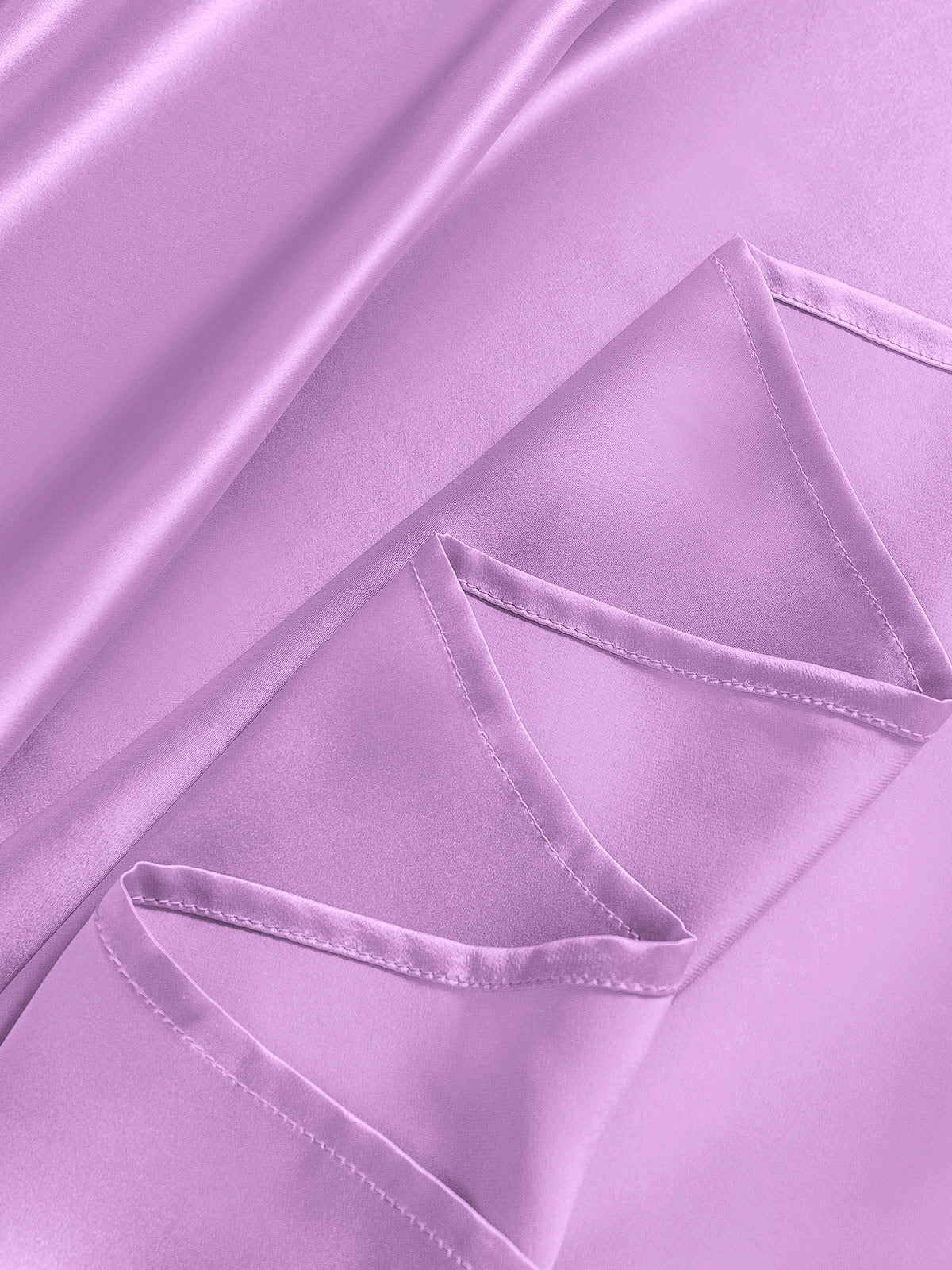 [Lavender] SilkSilky-AU 19Momme Bedding Set 007