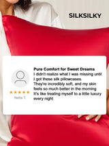[Champagne] SilkSilky-AU 22Momme Pure Silk Pillowcase 006