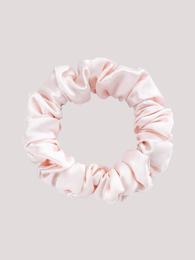 [Light Pink] SilkSilky-AU 19Momme Pure Silk Scrunchie 004