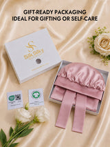[Pink] SilkSilky-AU Sleep Cap 007